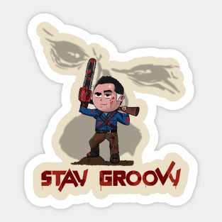 Stay Groovy Sticker